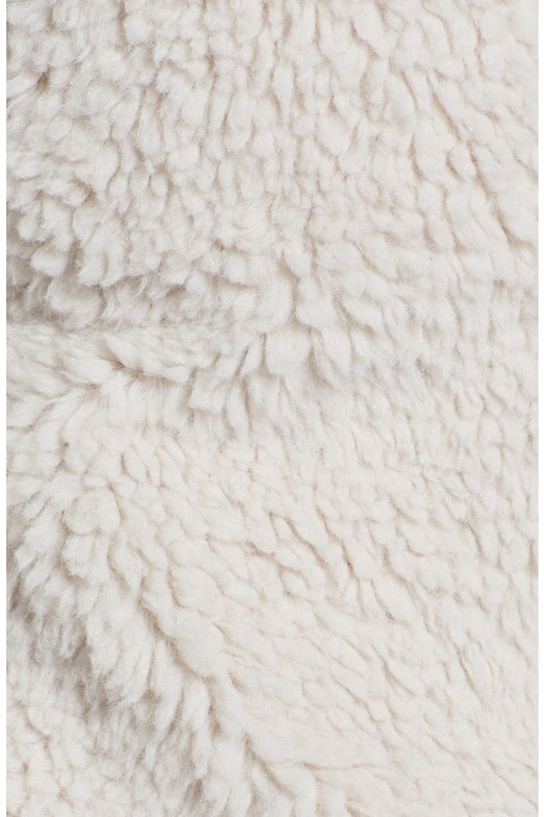 Soho Faux Shearling Jacket, Alternate, color, CREME