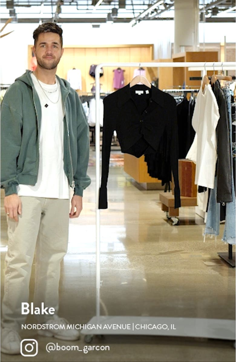 Ashlyn Rib Crop Sweater, sales video thumbnail