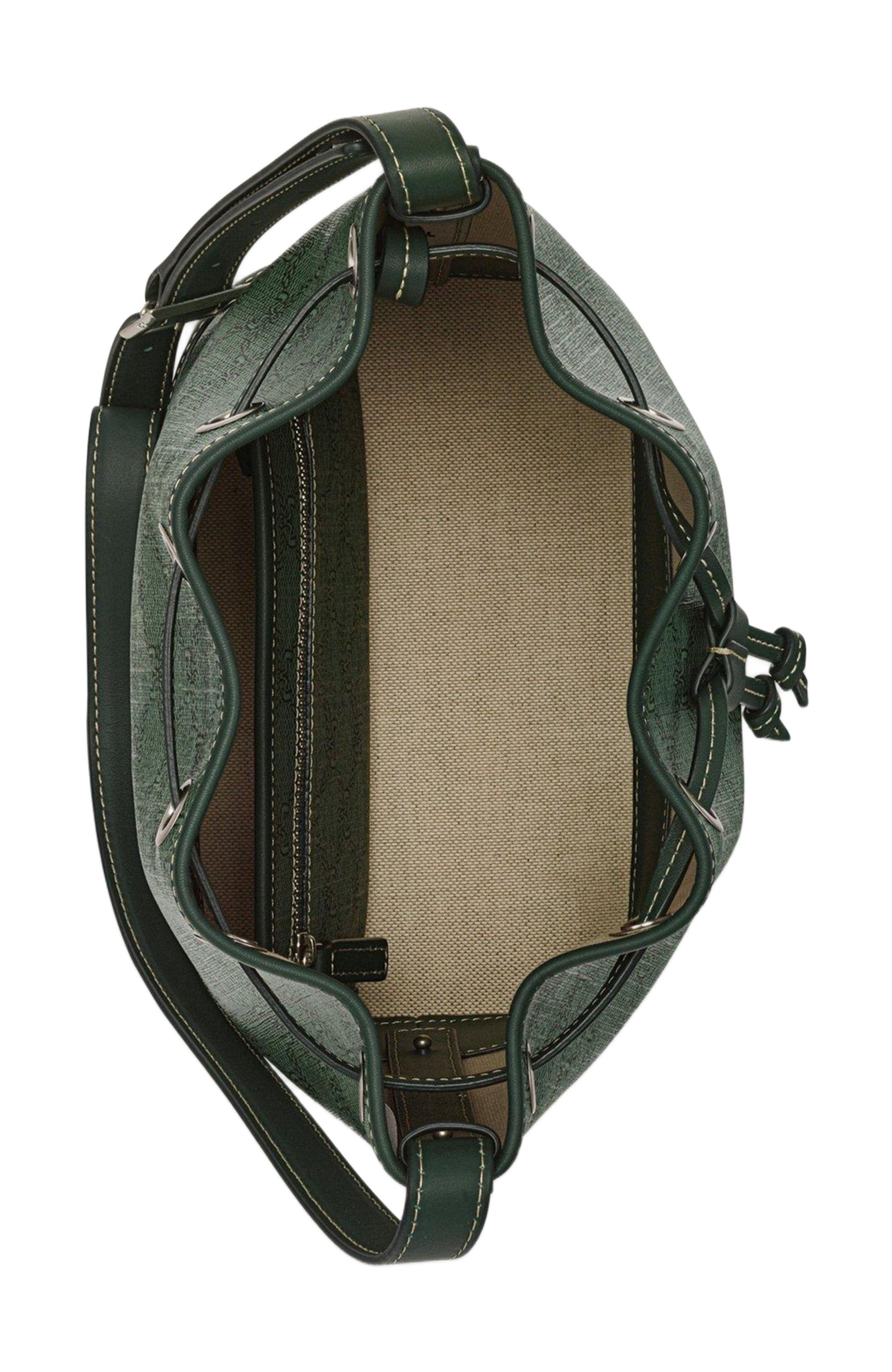 MCM Himmel Drawstring Bag in Lauretos, Alternate, color, 