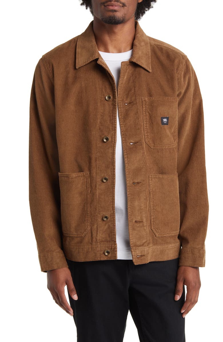 Vans Drill Corduroy Chore Coat, Main, color, 