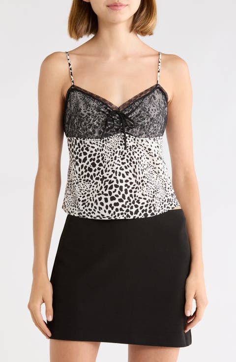 Celia Mixed Media Camisole