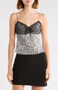 WAYF Celia Mixed Media Camisole