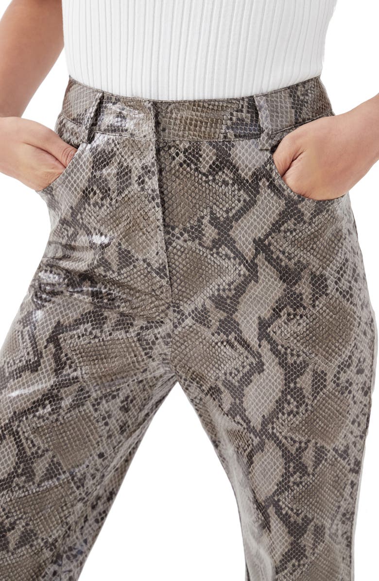 4th & Reckless Karlo High Waist Faux Leather Pants, Alternate, color,