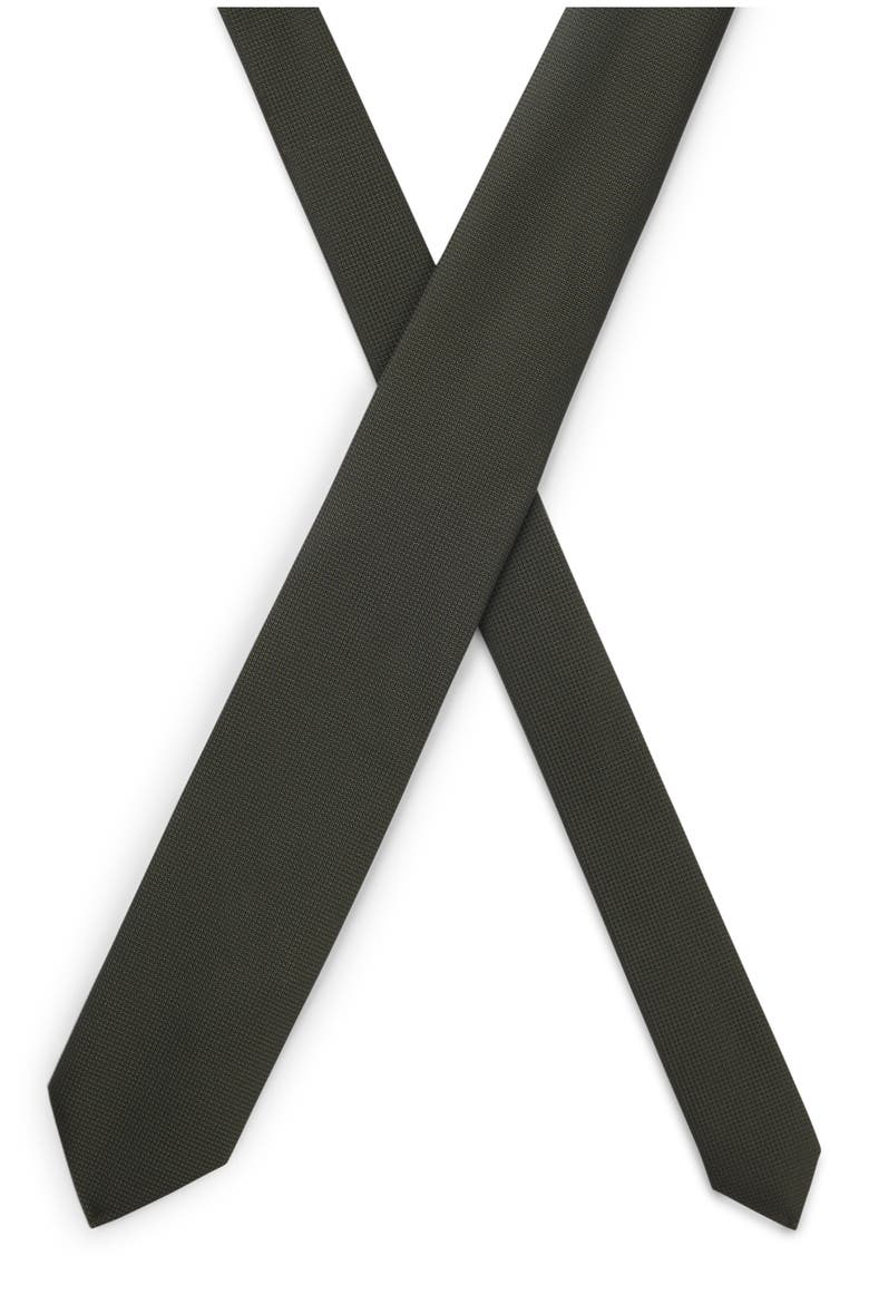 Textured Tie, Alternate, color, OPEN GREEN