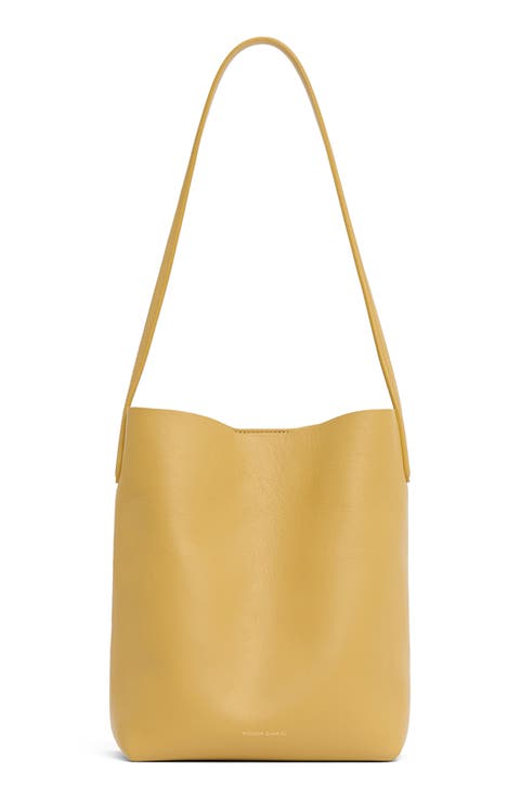 Small Everyday Cabas Leather Tote