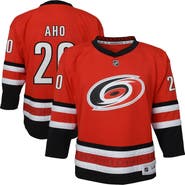 Outerstuff Youth Outerstuff Sebastian Aho Red Carolina Hurricanes Alternate Replica Jersey