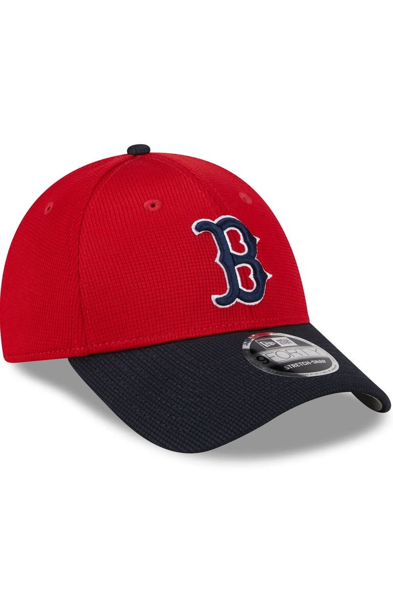 New Era Men's New Era  Red Boston Red Sox 2025 Batting Practice 9FORTY Adjustable Hat, Alternate, color, 