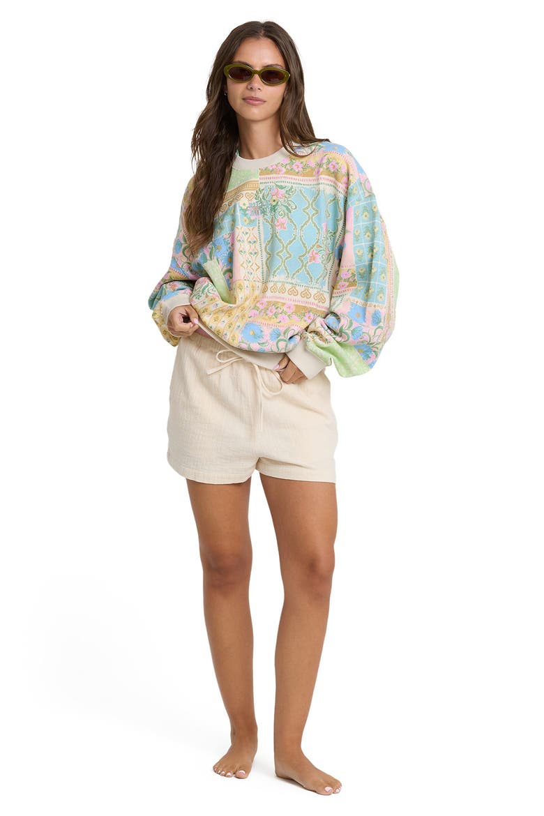 Love Crush Kendal Graphic Sweatshirt, Alternate, color, WHITE MULTI