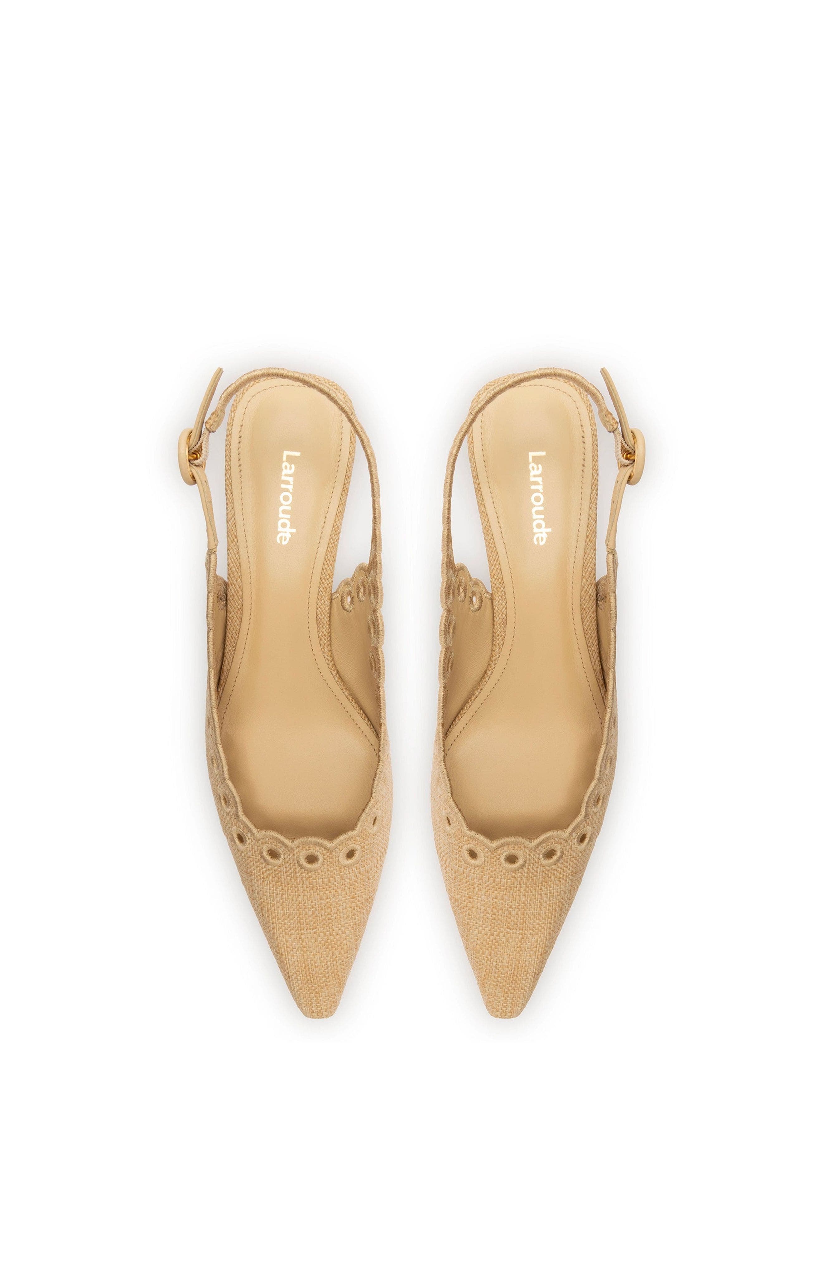 Larroudé Florence Broderie Pump, Alternate, color, 