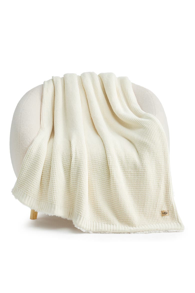 Miriam Throw Blanket, Alternate, color, SNOW