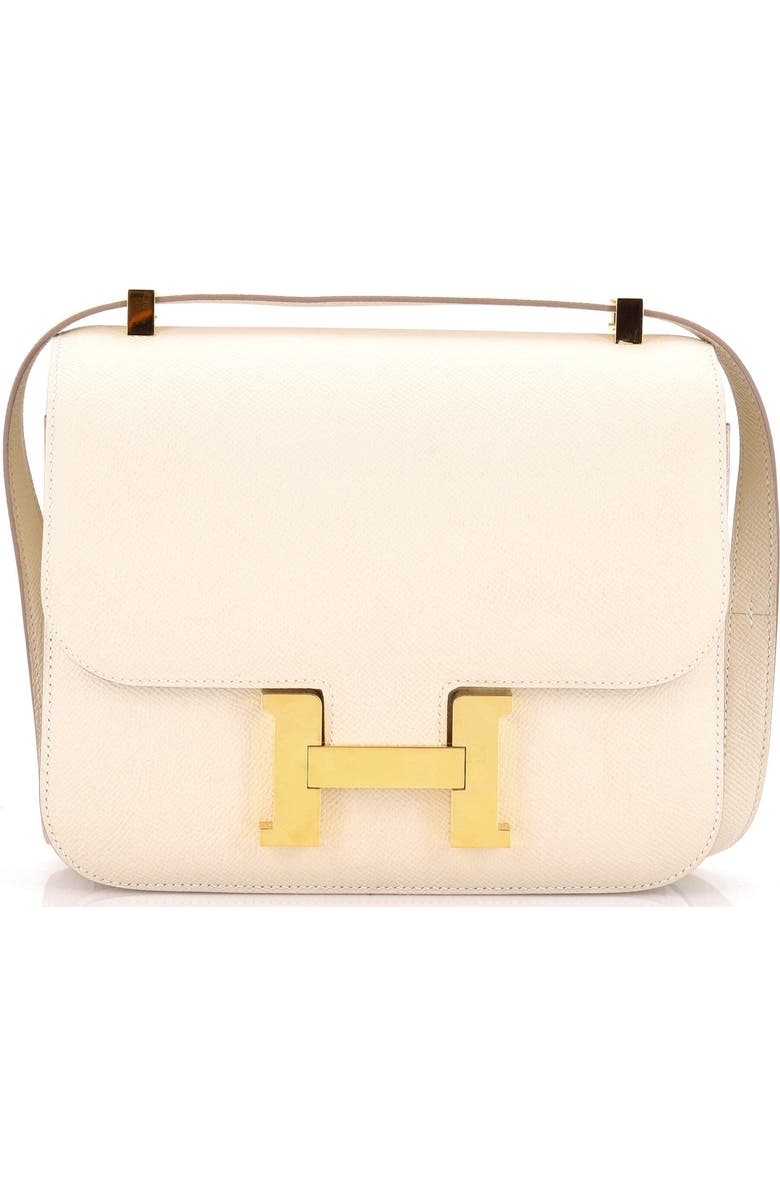 Pre-Owned Hermes Constance Bag Epsom 24, Main, color, Craie