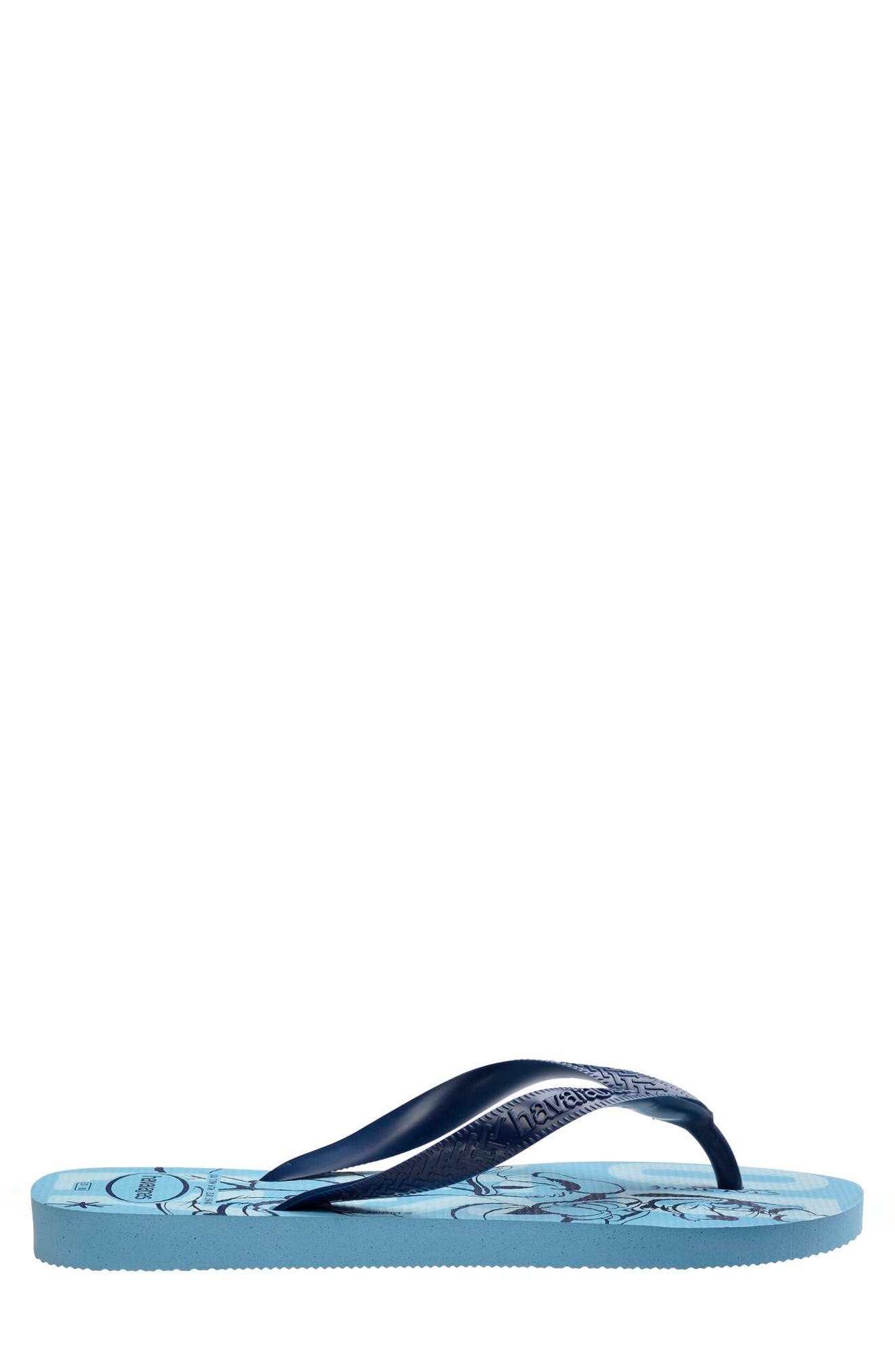 Havaianas x Disney Tranquility Flip Flop, Alternate, color, 