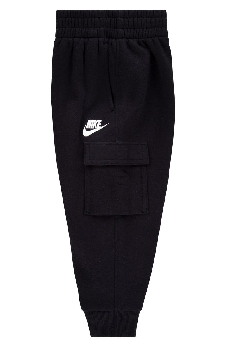Nike Kids' Swoosh Club Fleece Cargo Sweatpants, Alternate, color,