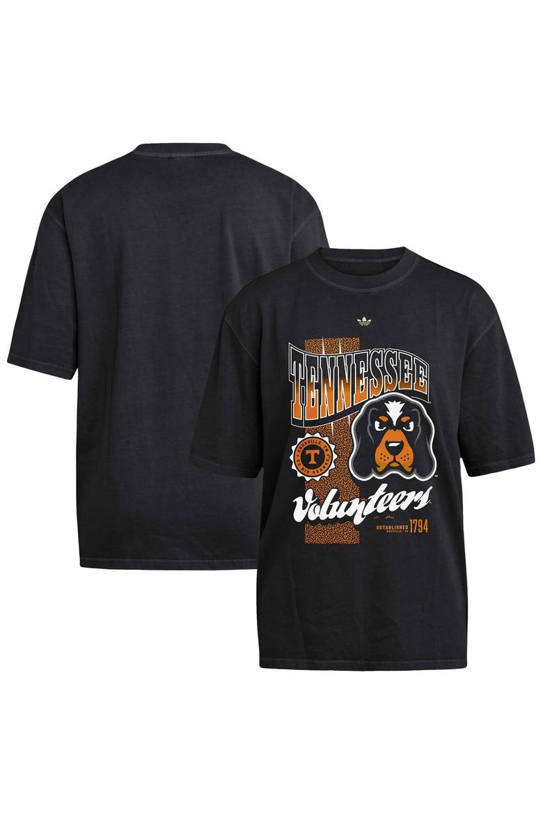 Women's adidas Black Tennessee Volunteers Oversized T-Shirt, Main, color, Black