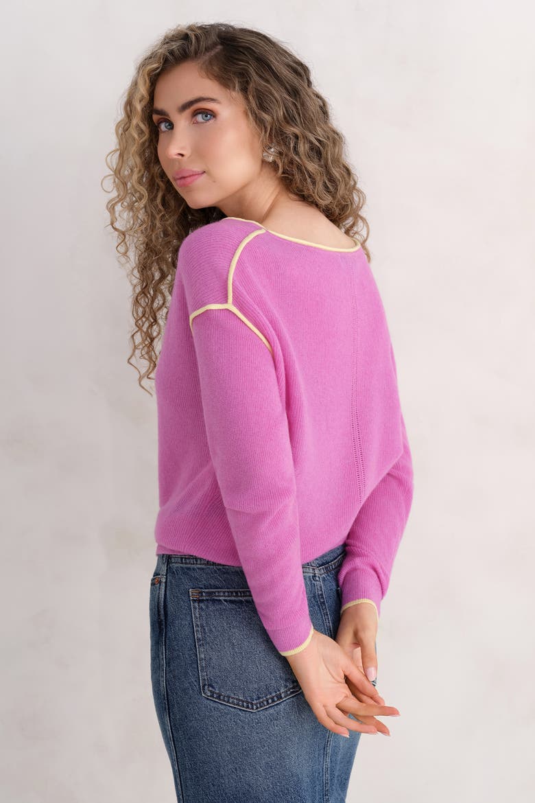 The Awaken Boatneck Long Sleeve, Alternate, color, Electric Flora