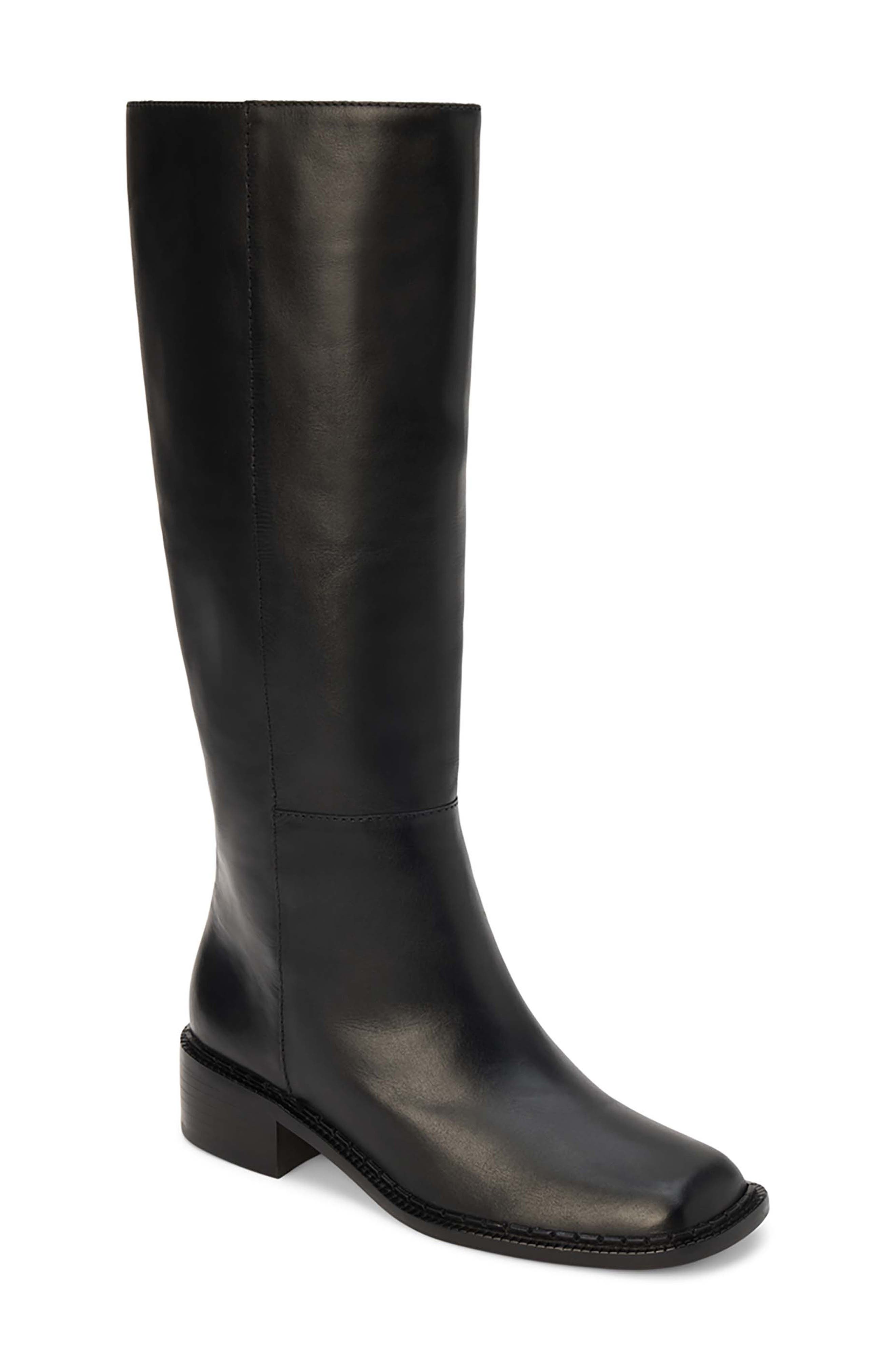 Matisse Franklin Knee High Boot, Main, color, Black