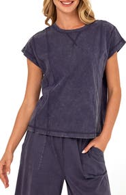 Threads 4 Thought Laurie Mineral Wash Seamed T-Shirt