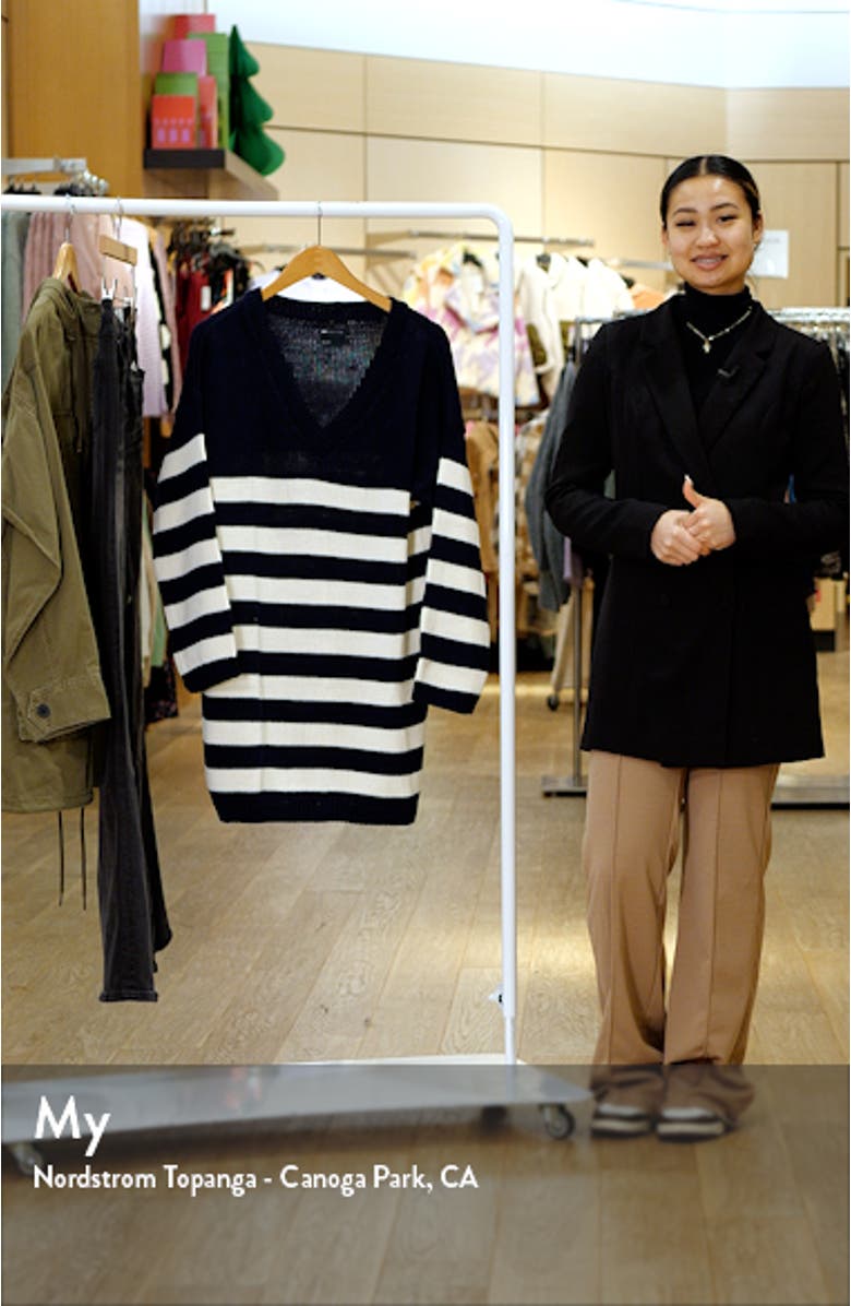 Stripe Sweater Dress, sales video thumbnail