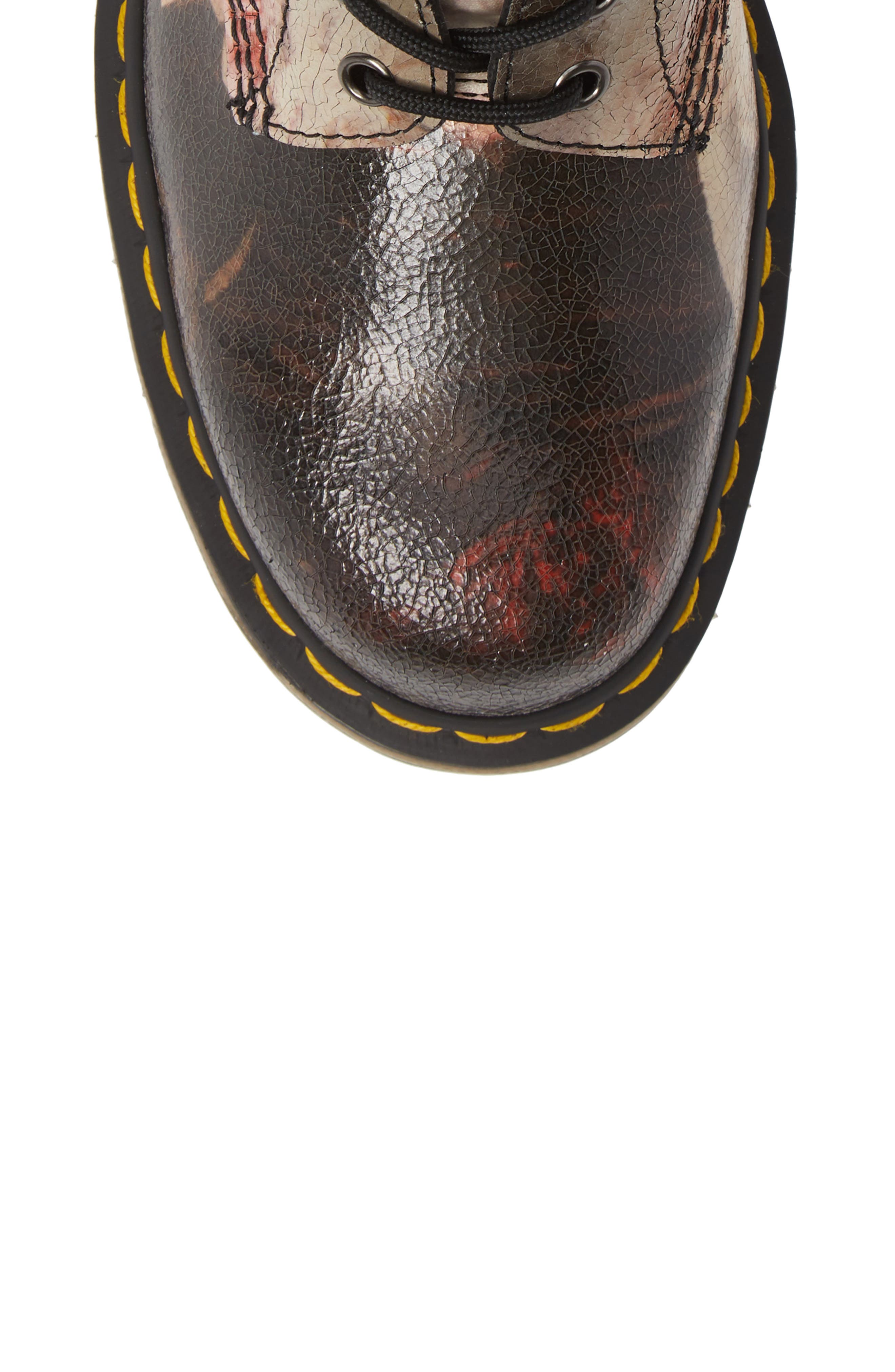 Dr. Martens 1460 Power Floral Leather Boot, Alternate, color, 