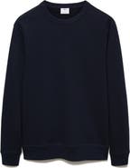 MANGO Regular Fit Cotton Blend Sweatshirt