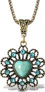 Jessica Simpson Stone Ornate Necklace