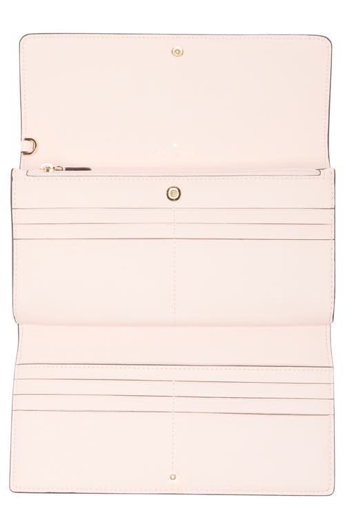 Kate Spade New York Madison Travel Trifold Wallet In Powdered Sugar