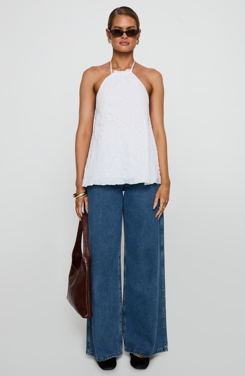 Princess Polly Flutter Halter Top, Alternate, color, 