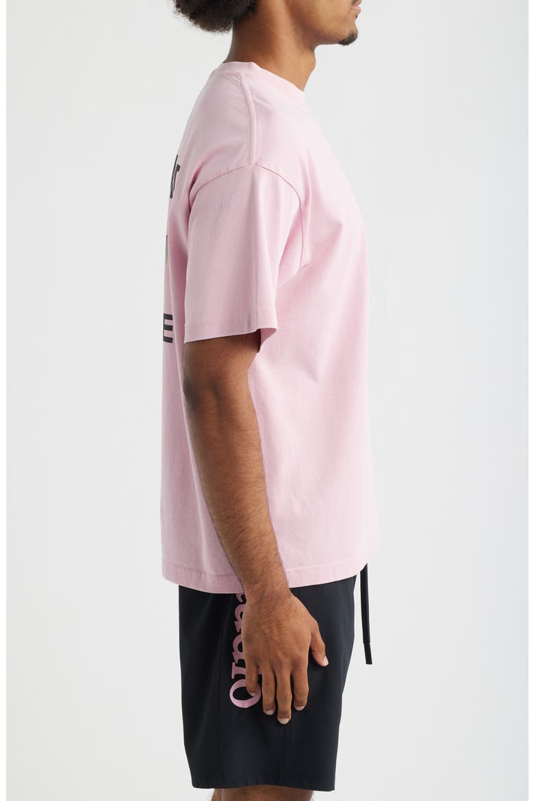 Dove Quotes Cotton Graphic T-Shirt, Alternate, color, SALMON