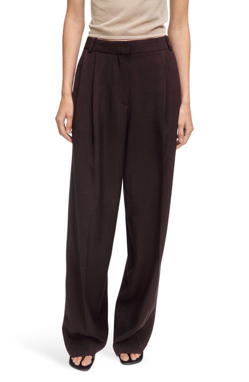 Mango Pleated Wide Leg Pants