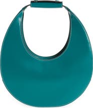 STAUD Leather Moon Bag