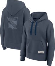 FANATICS Women's Fanatics Blue New York Rangers Elements Future Ground Subtle Tonal Pullover Hoodie