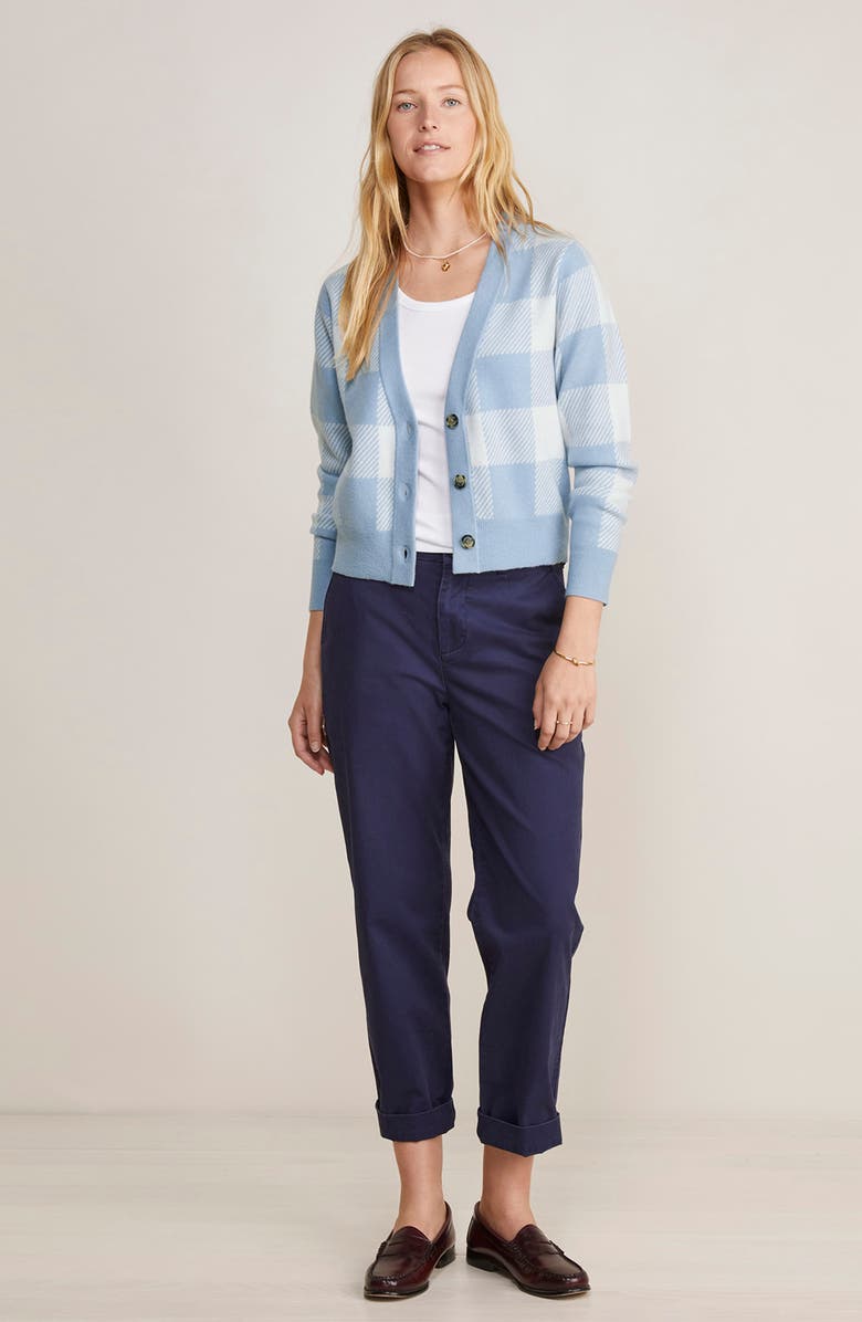 vineyard vines V-Neck Cashmere Cardigan, Alternate, color, Jake Blue