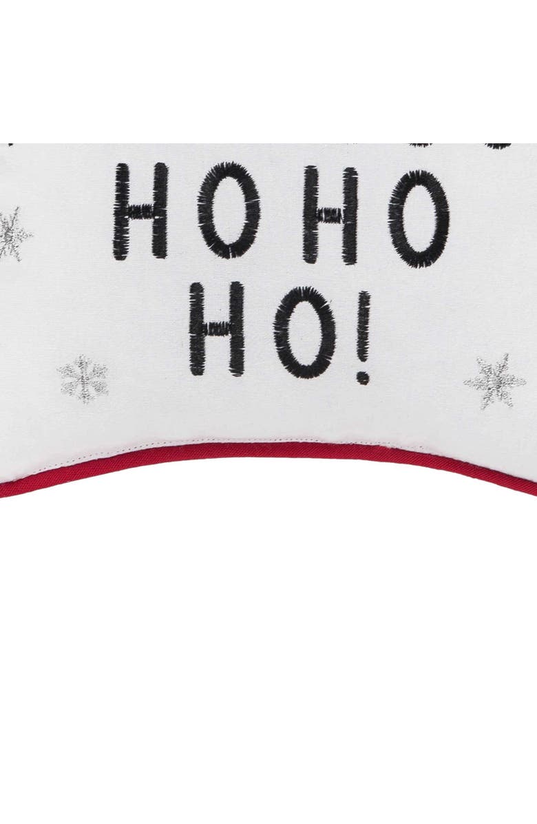 C&F Home Christmas "Prosec HO HO HO" Cotton Blend Mini Accent Pillow 10" x 10", Alternate, color, 