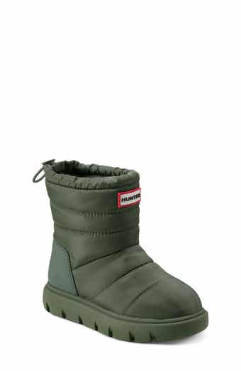 Hunter Kids' Cuddle Lug Sole Insulated Waterproof Snow Boot