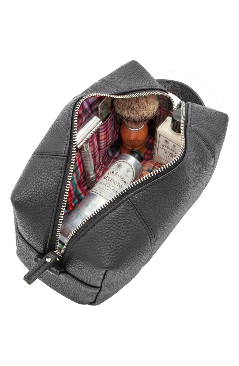 Robert Graham Miles Toiletry Kit, Alternate, color, Black