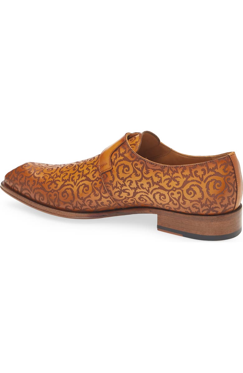 Mezlan Soria Monk Strap Loafer, Alternate, color, Camel