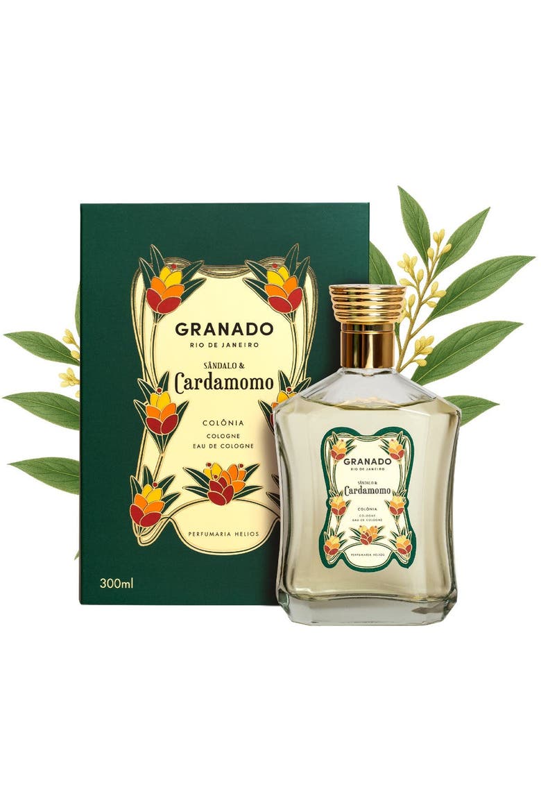 Sândalo e Cardamomo Eau de Cologne, Main, color, Clear