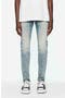 Electric Tint Distressed Skinny Jeans
