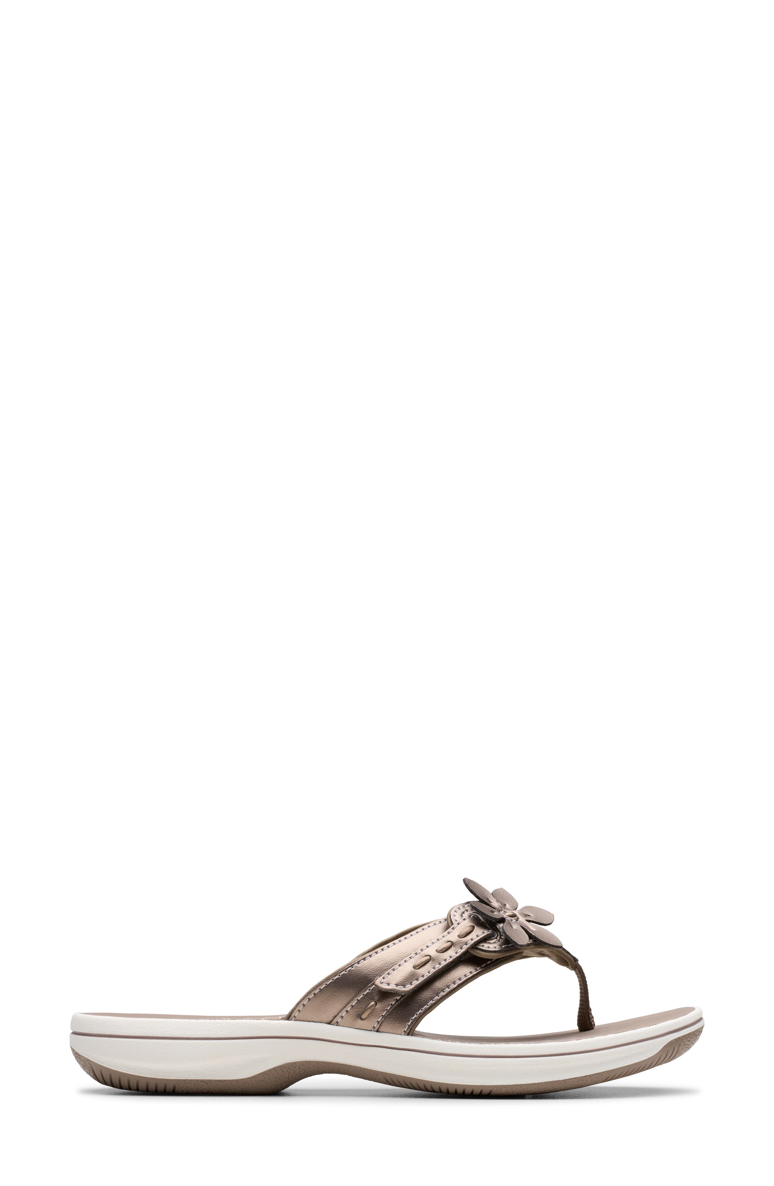 Breeze Opal Flip Flop, Alternate, color, PEWTER