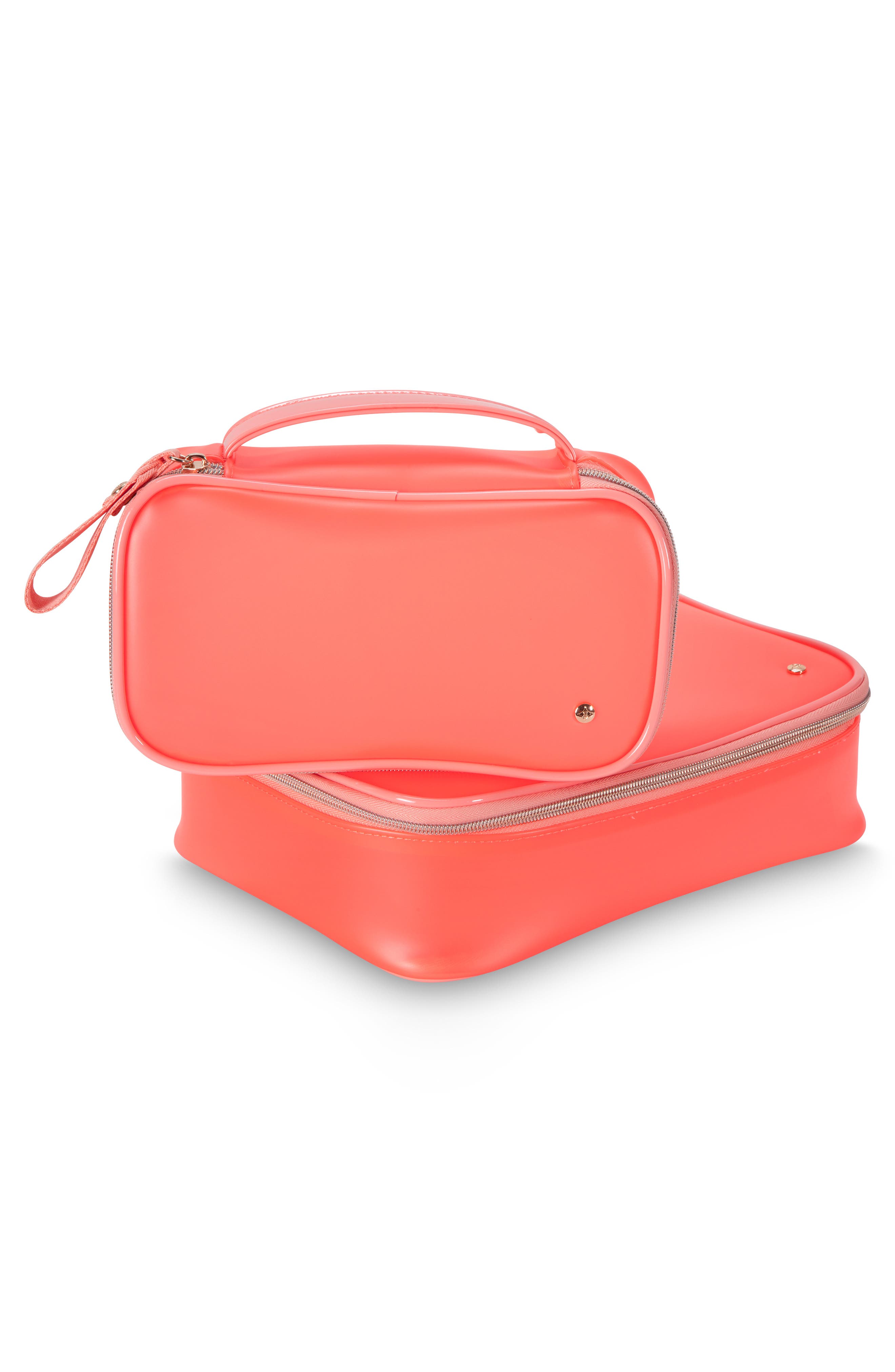 Miami Guava 2-Piece Makeup Case Set, Alternate, color, PINK