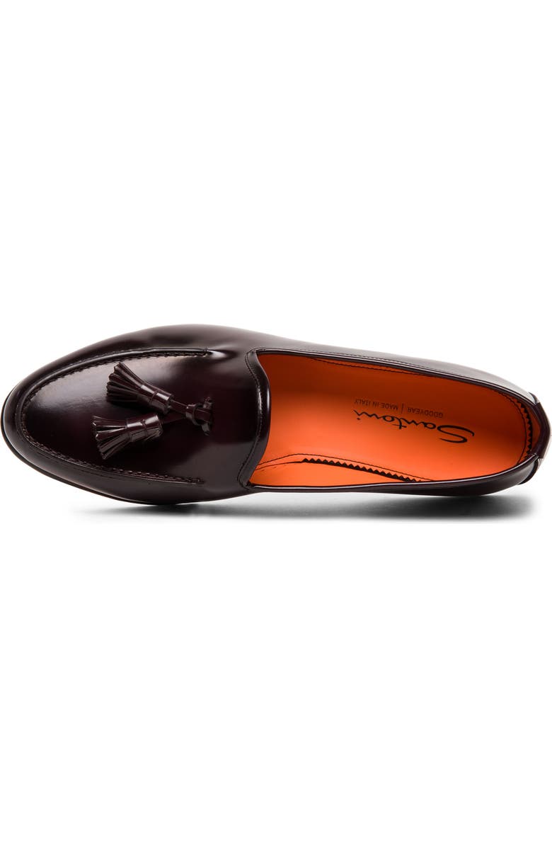 Santoni Andrea Tassel Loafer, Alternate, color,