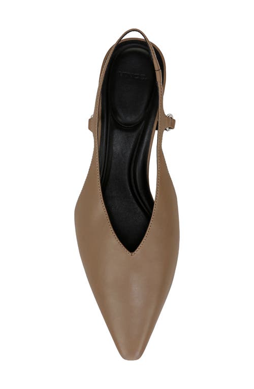Vince Sabrina Slingback Kitten Heel Pump