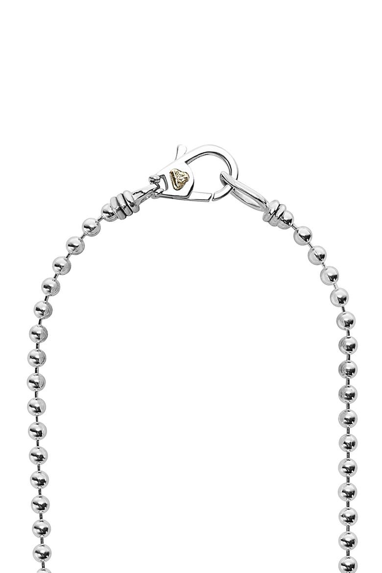 'Caviar Icon' Strand Necklace, Alternate, color, SILVER/ GOLD
