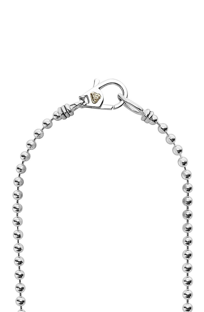 LAGOS 'Caviar Icon' Strand Necklace, Alternate, color,