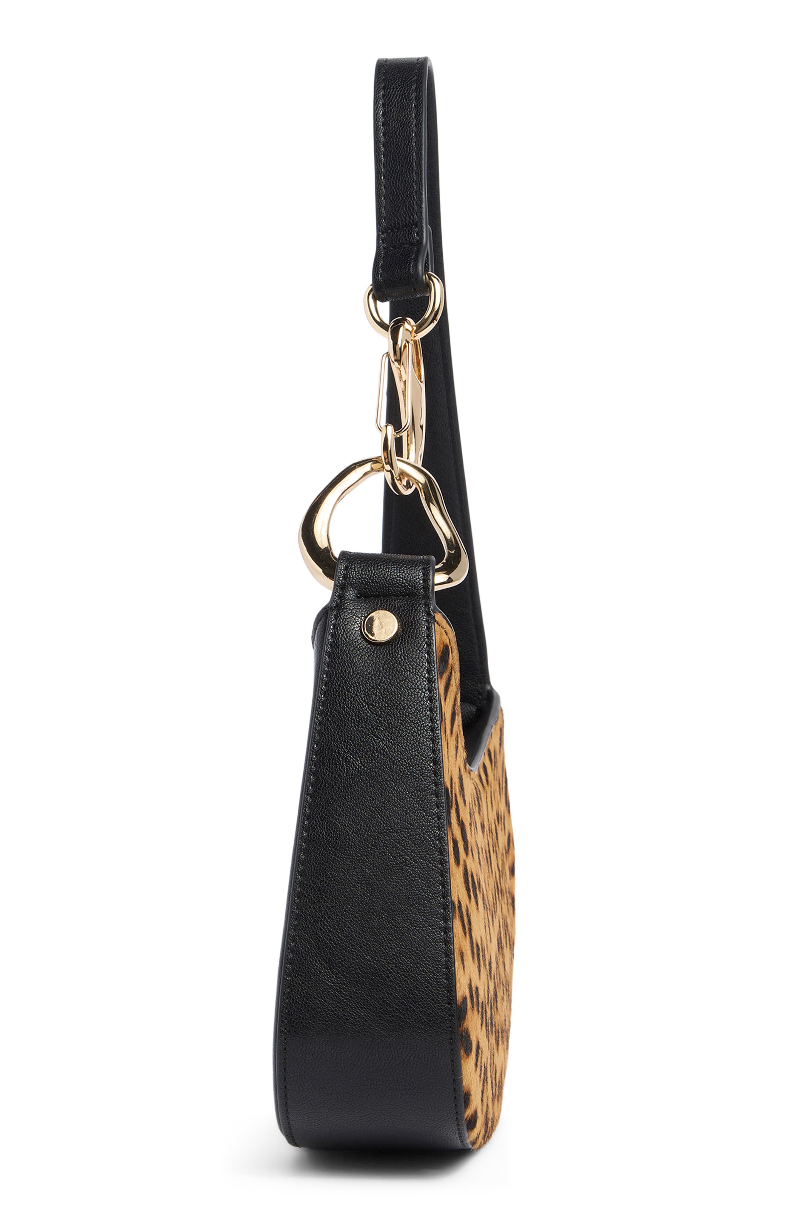 Shoulder Bag, Alternate, color, LEOPARD HAIRCALF