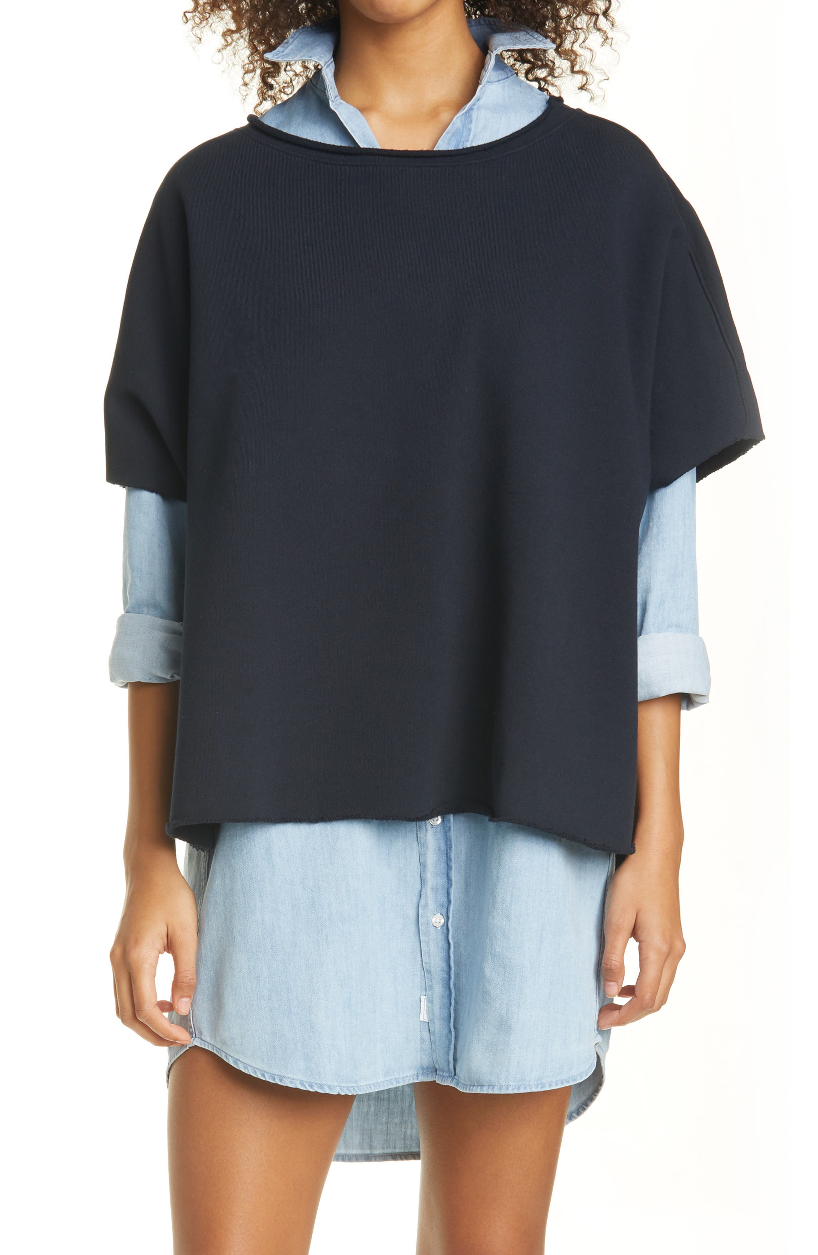 Olive Triple Fleece Original Capelet