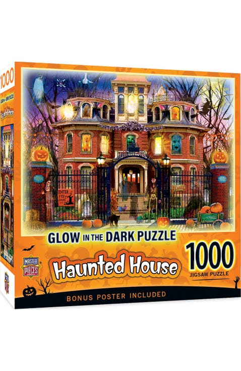 Haunted House 1000 Piece Glow Puzzle