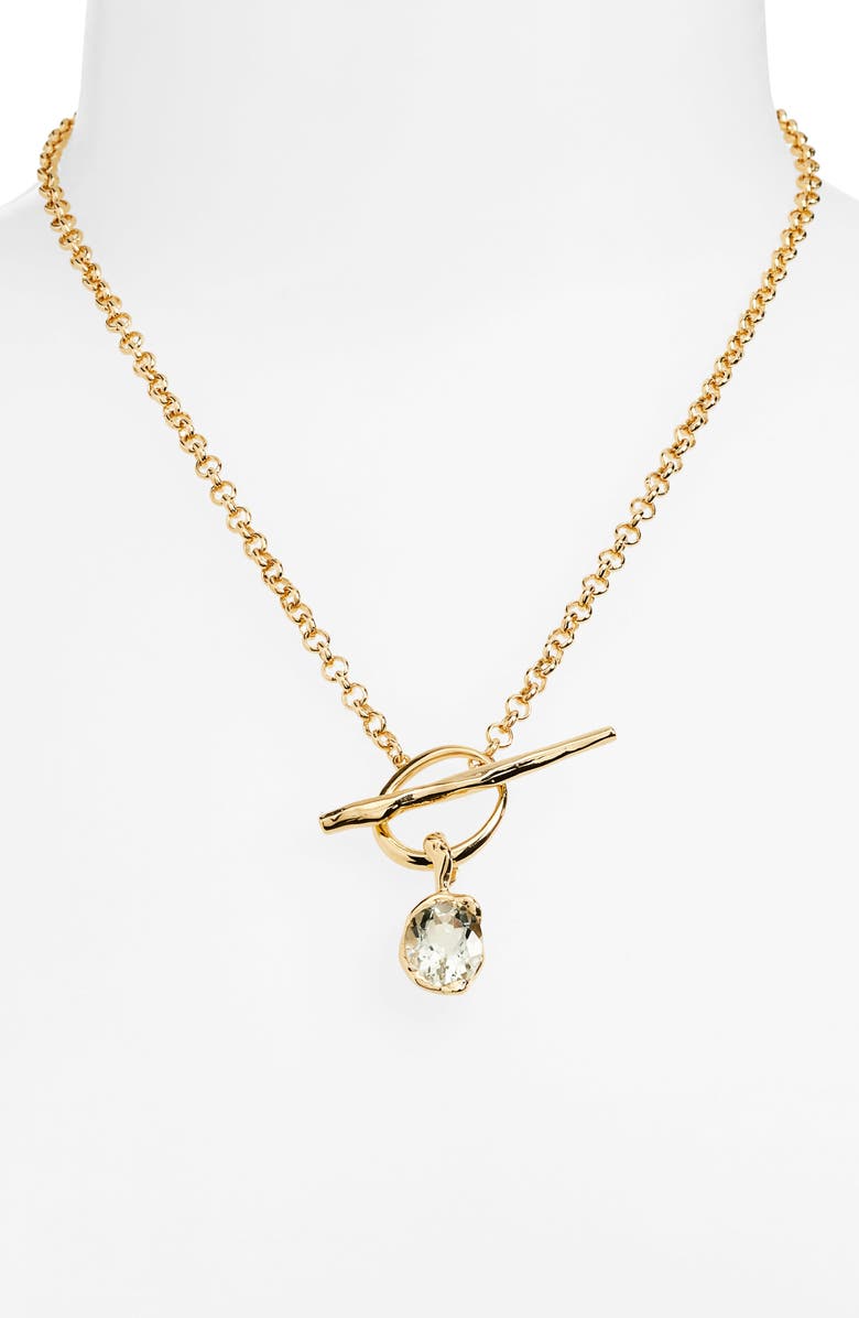 FARIS Grand Necklace, Alternate, color, Gold