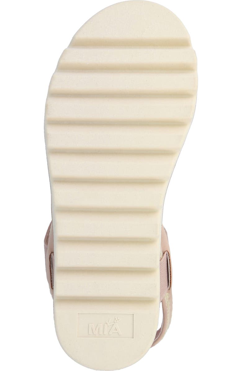 MIA Kids' Junni Platfrom Sandal, Alternate, color, Light Pink