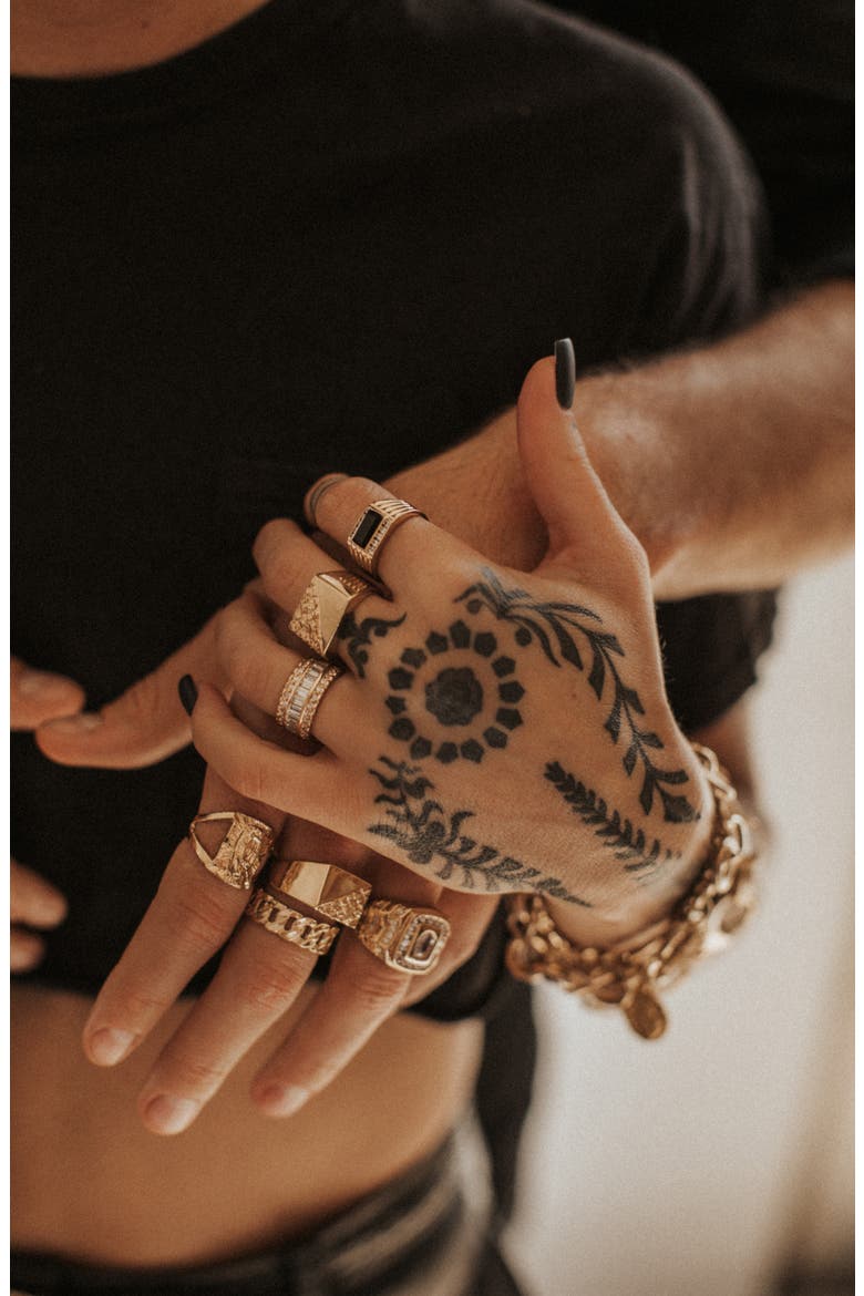 Jada Link Ring, Alternate, color, GOLD